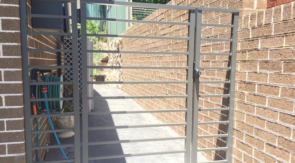 Single Rod Gate Single Swinging Gates in Sydney | Secure and Affordable Gates